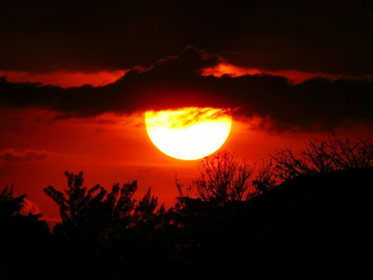 SCENIC VIEW OF SUNSET SKY