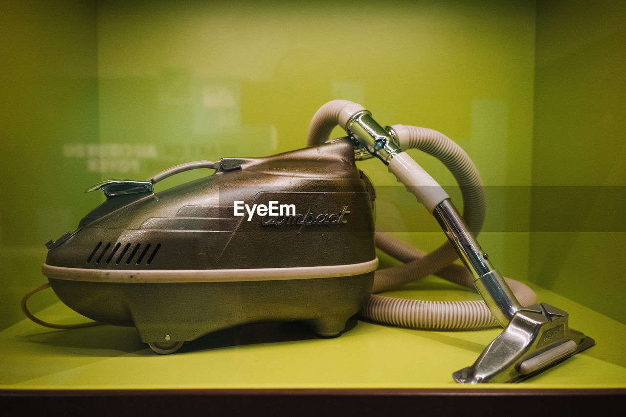Vintage vacuum in museum