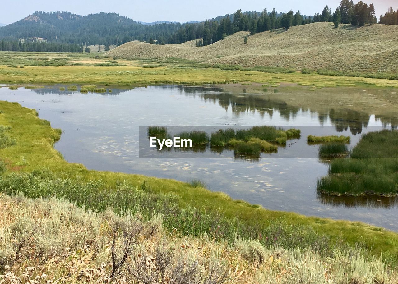SCENIC VIEW OF RIVER AGAINST SKY