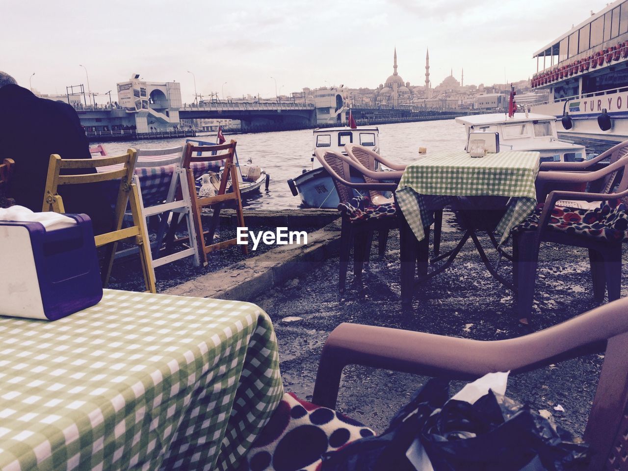 PEOPLE RELAXING ON CHAIR