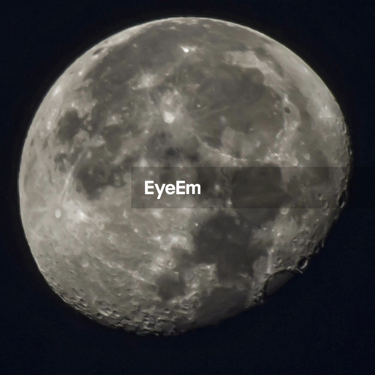 VIEW OF MOON AGAINST SKY