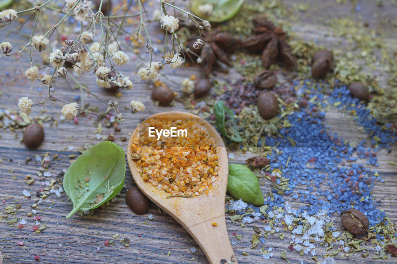 Close-up of food on table