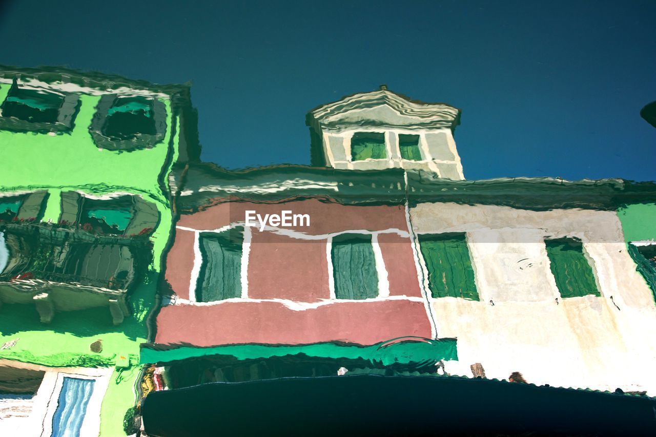 The colors of Burano like in a painting. PBW_REFLECTIONS Burano Burano, Italy Burano, Venice Travel Photo Reflection Painting Water Canal Colorful Color Cityscape Amazing View Canonphotography Canon 80D Europe Gmfphotgraphy Italy Art Distortion Streetphotography Venice Venezia Veneto Photo_boom_wednesday Close-up Building