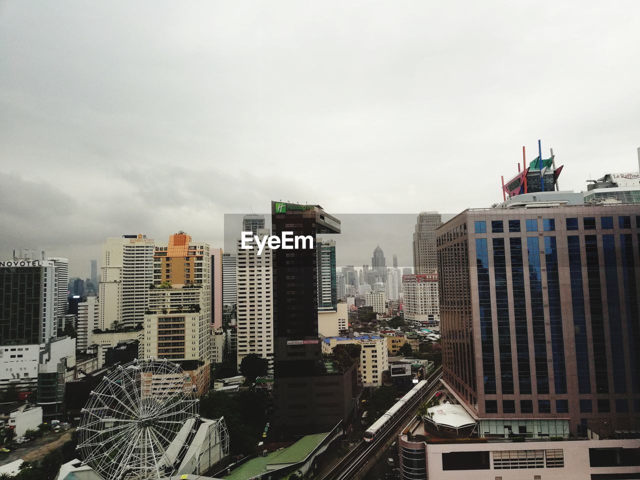 Cityscape against sky