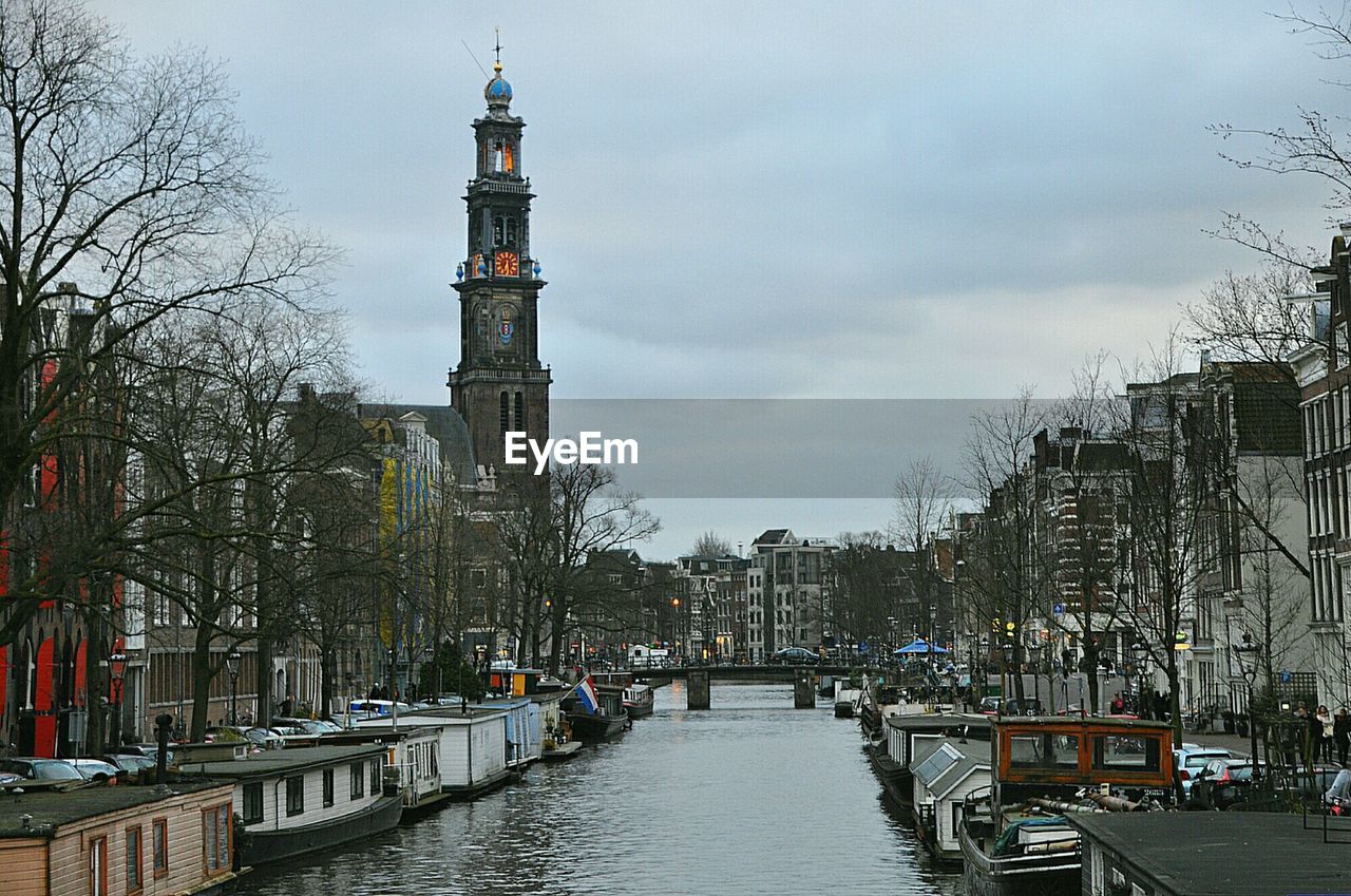 Westerkerk by building in city