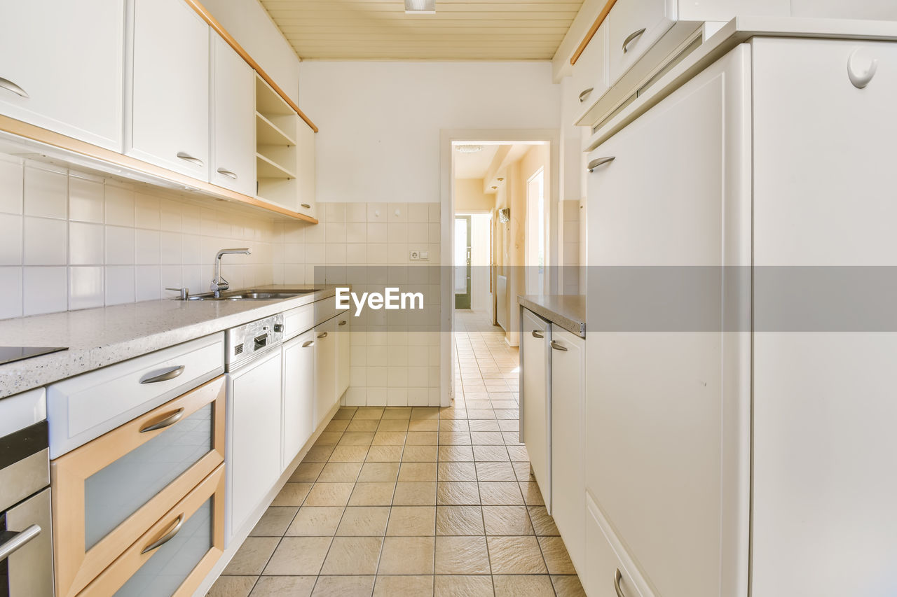 interior of bathroom at home