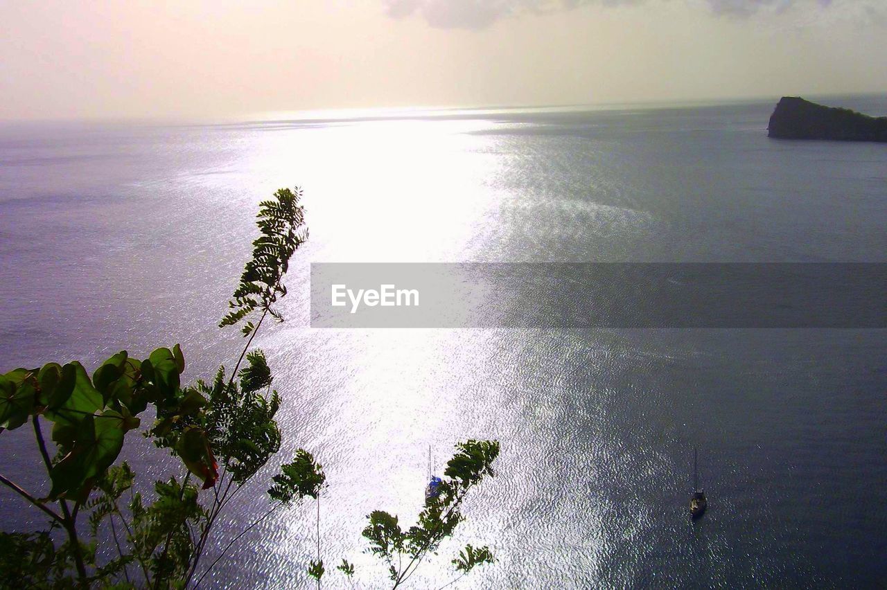 VIEW OF SEA AGAINST SKY