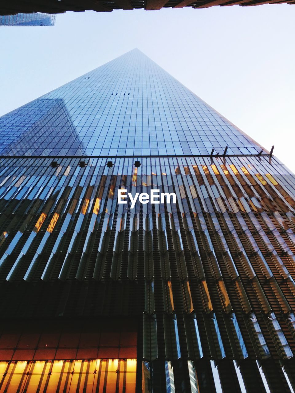 LOW ANGLE VIEW OF OFFICE BUILDING AGAINST SKY