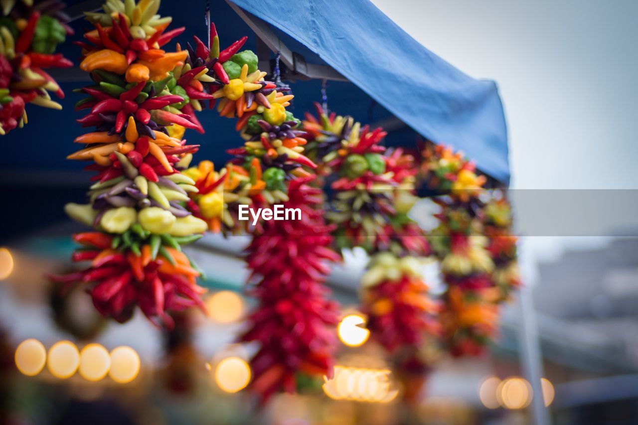 Vegetables for sale at market