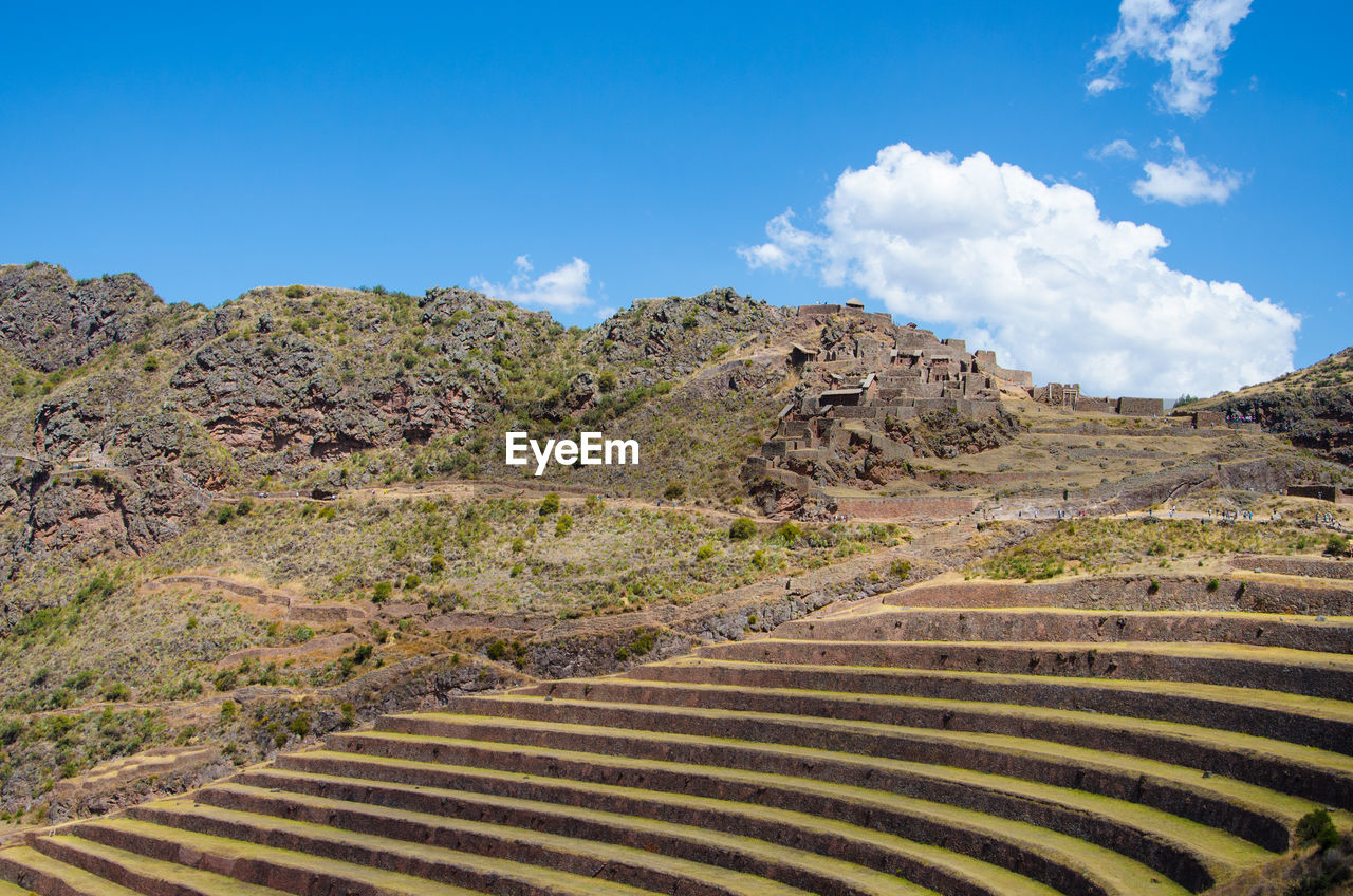 View of andes mountains