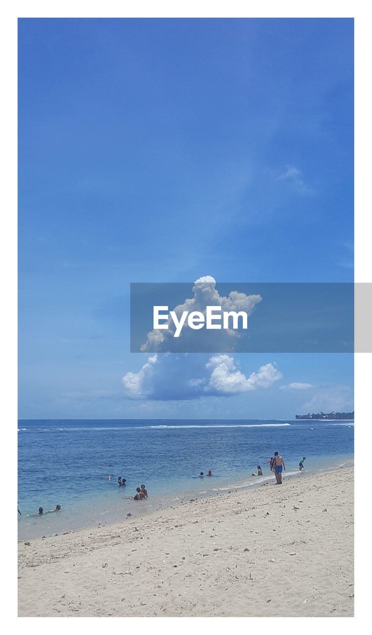 SCENIC VIEW OF BLUE SEA AGAINST SKY