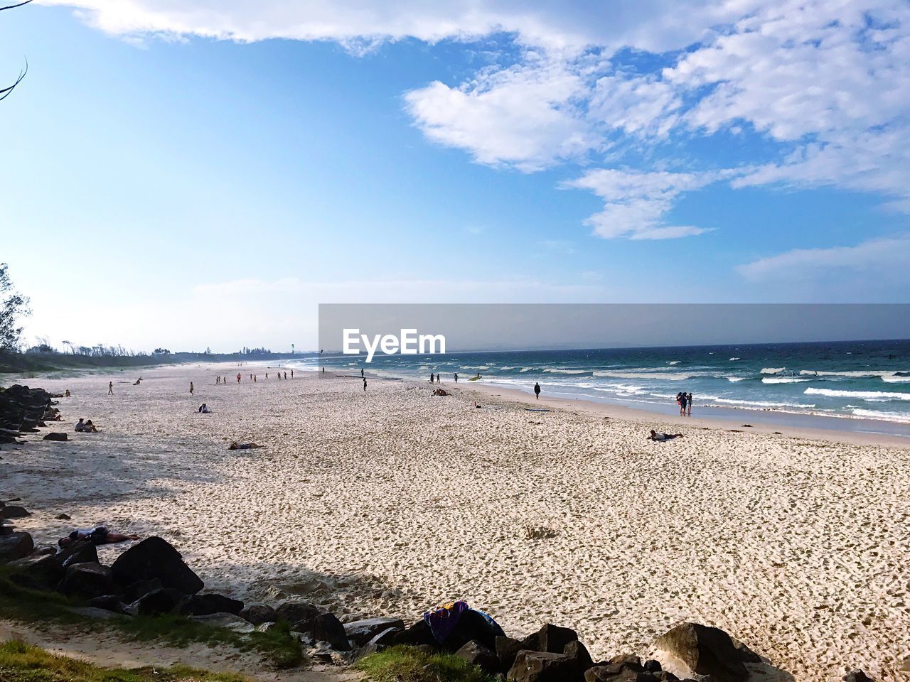 PANORAMIC VIEW OF SEA AGAINST SKY