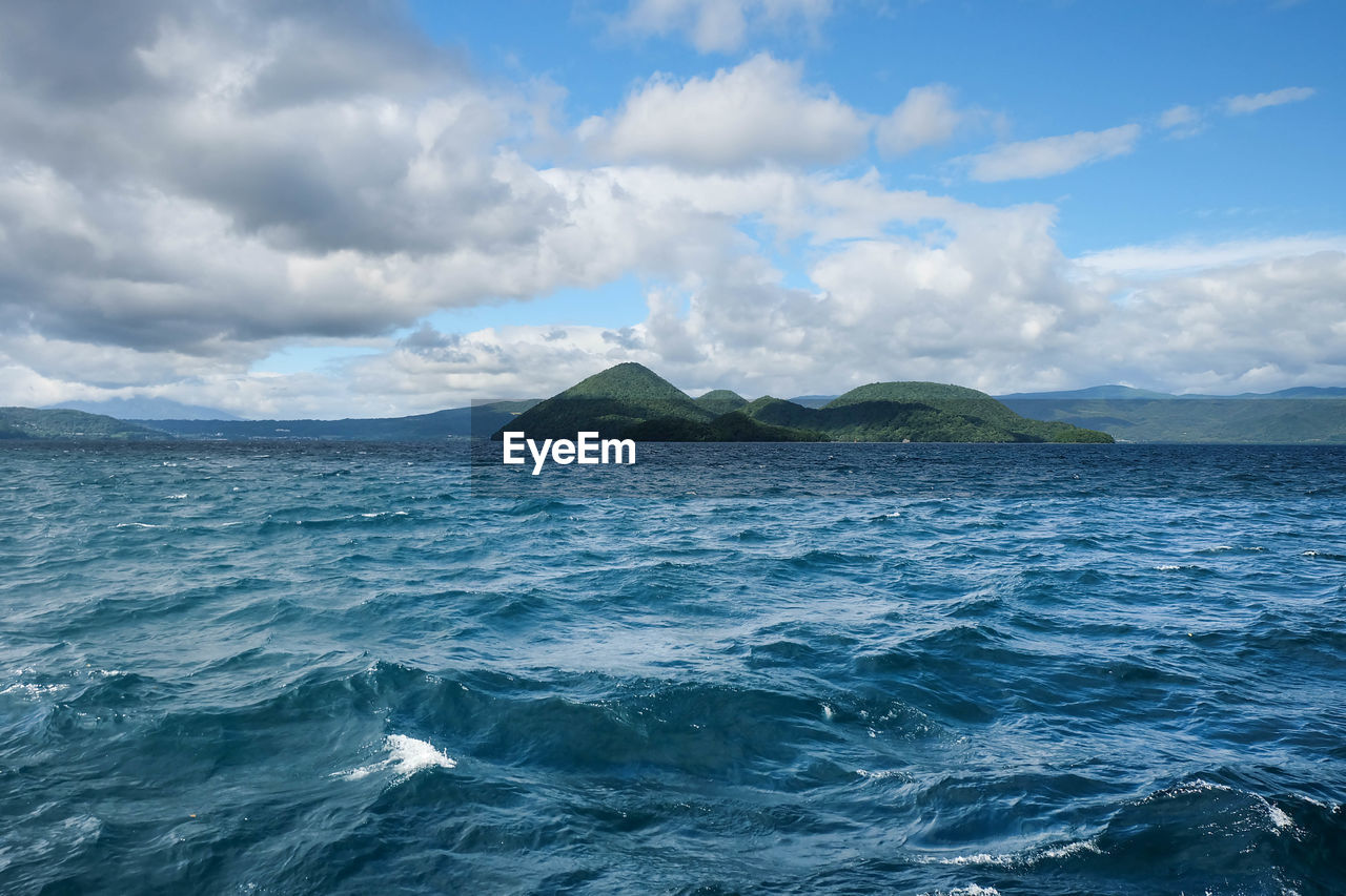 PANORAMIC SHOT OF SEA AGAINST SKY