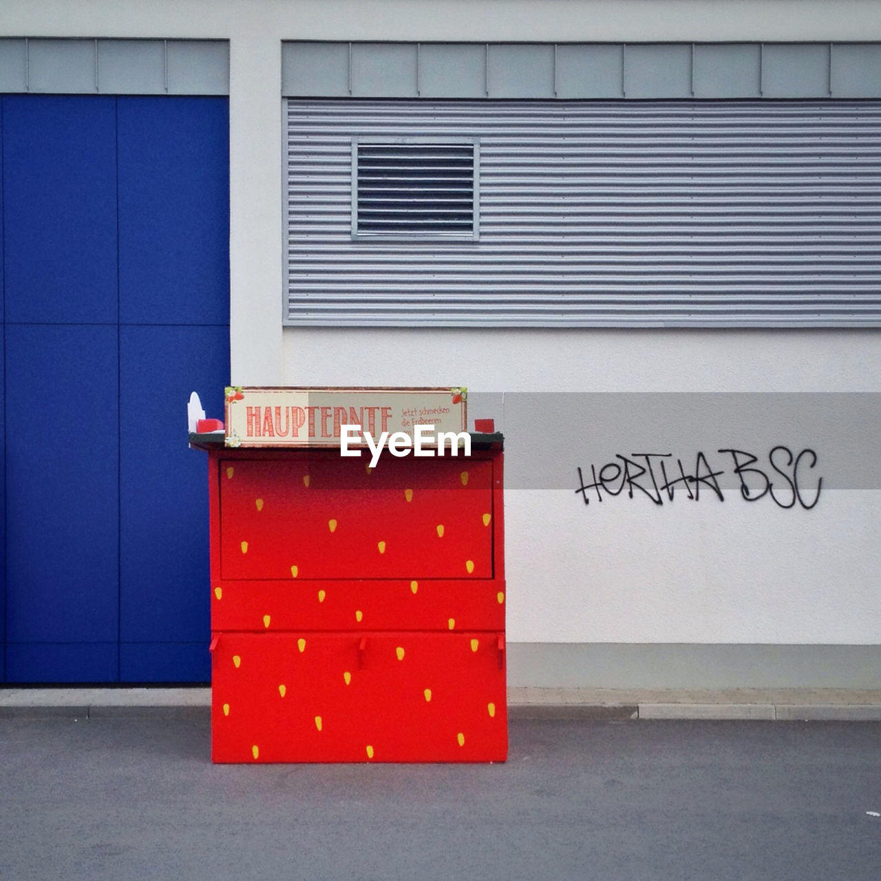 CLOSED DOOR OF BUILDING