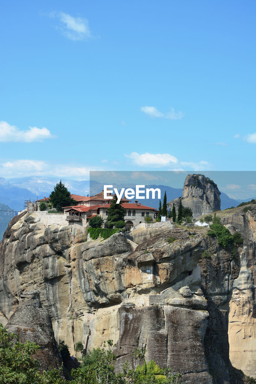 Holy monastery of holy trinity at meteora in kalambaka,greece