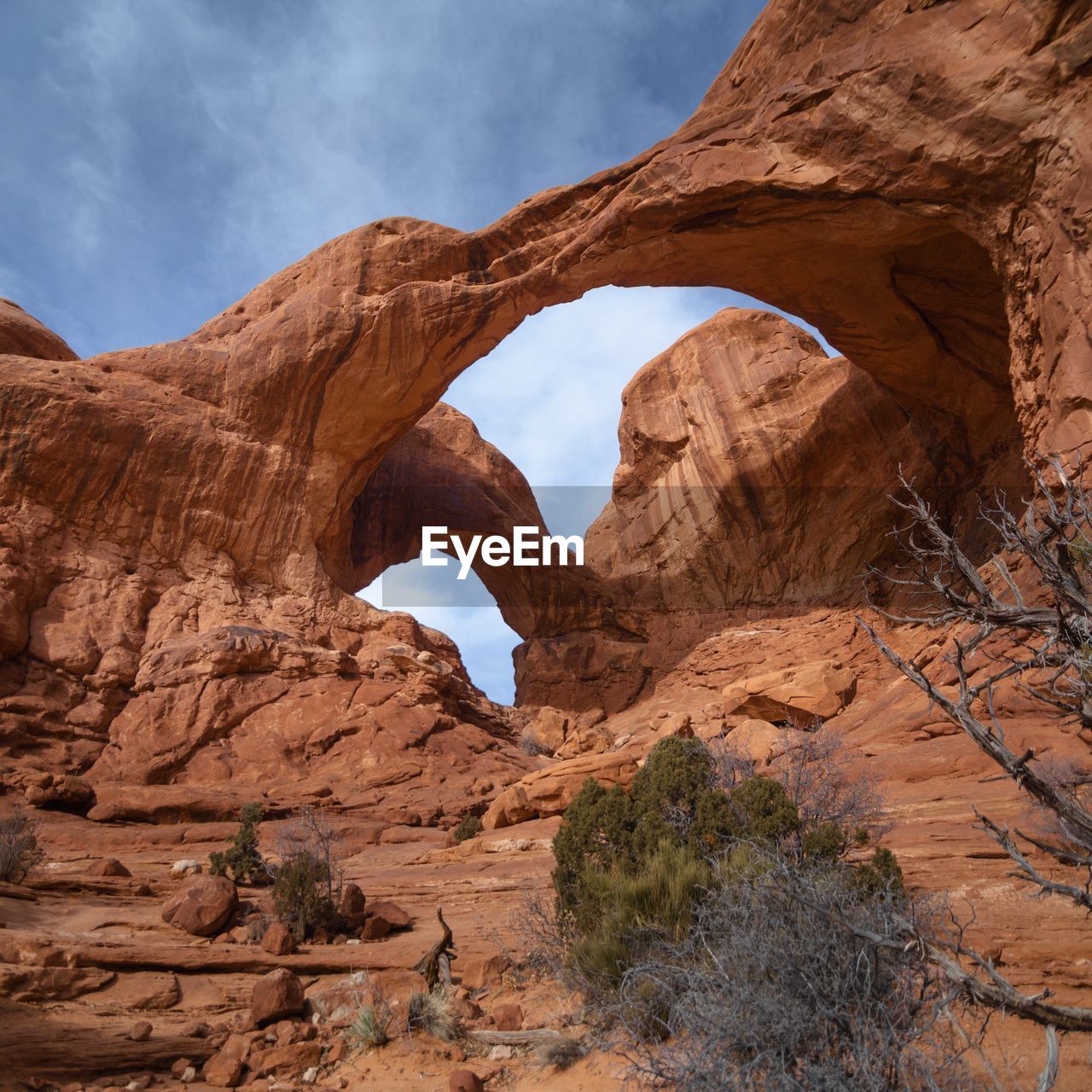 VIEW OF ROCK FORMATIONS