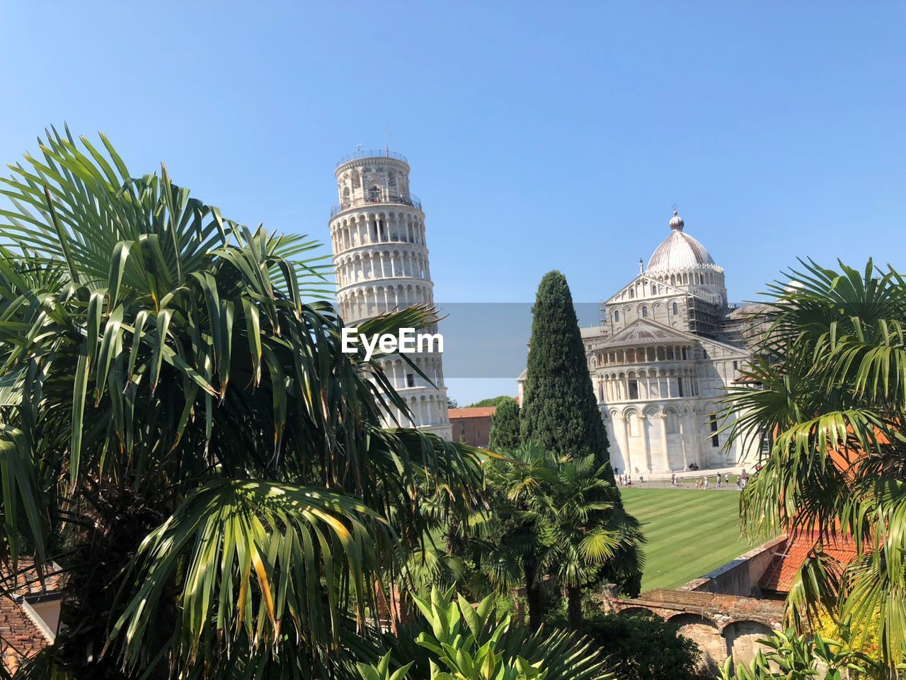 Leaning tower of pisa and cattedrale di pisa