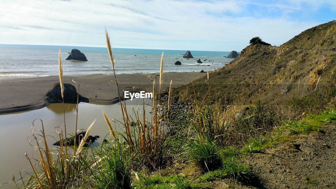 PANORAMIC VIEW OF SEA AGAINST SKY