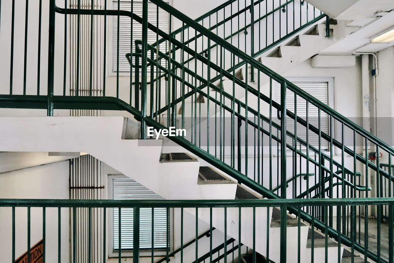 Empty stairwell