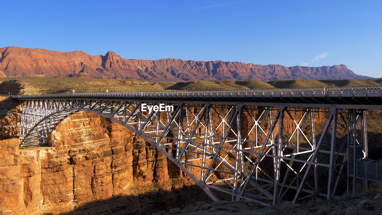 ARCH BRIDGE OVER MOUNTAIN