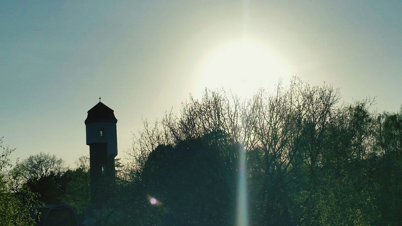 Low angle view of building against sky