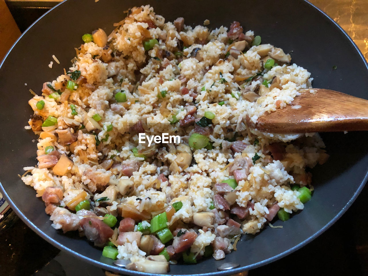 close-up of food