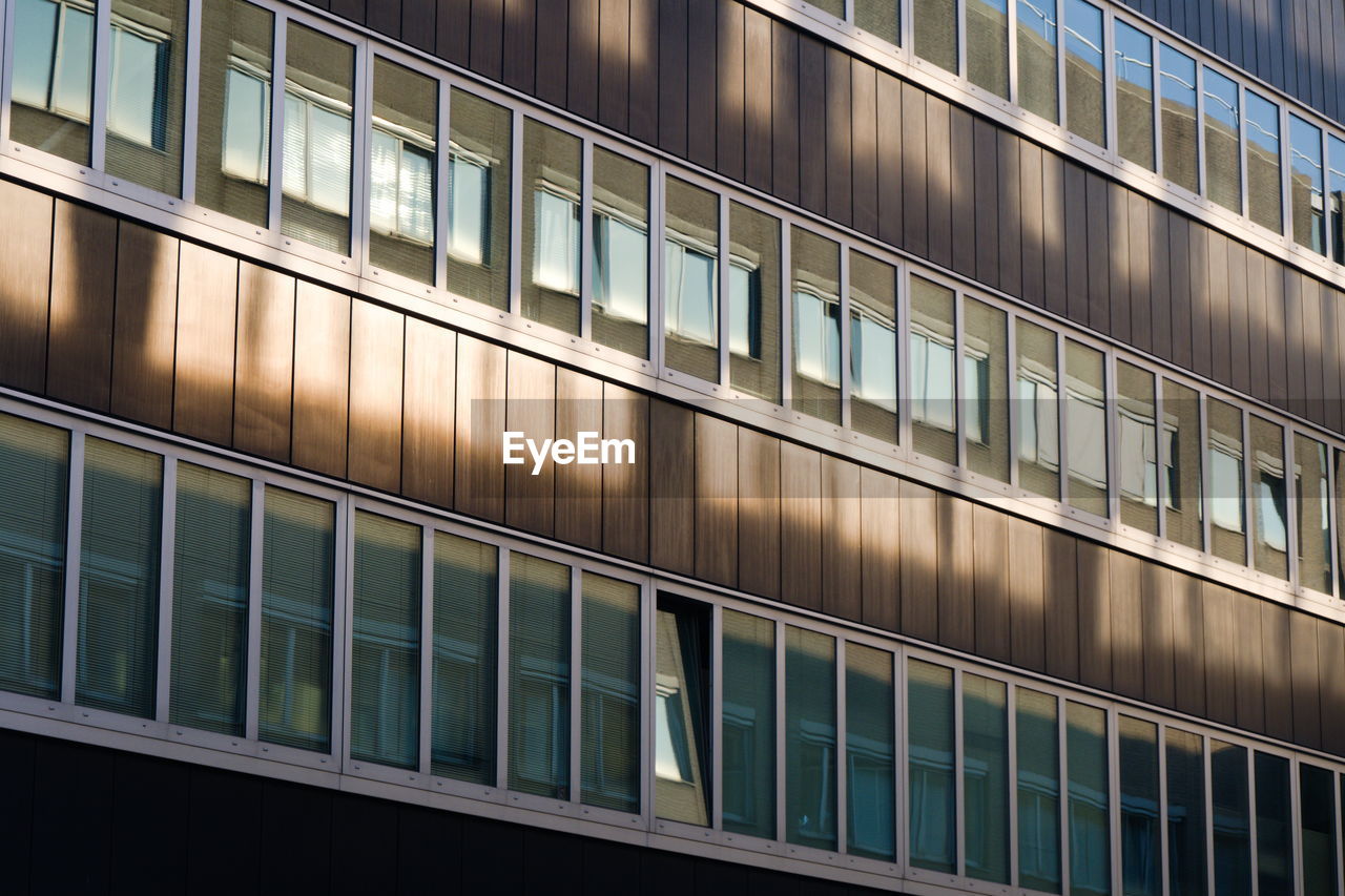 Low angle view of modern building