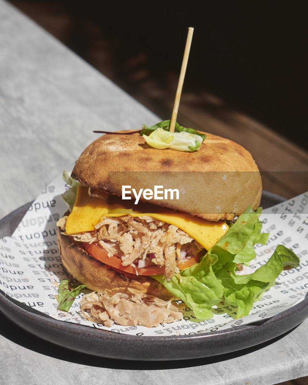 close-up of food in plate