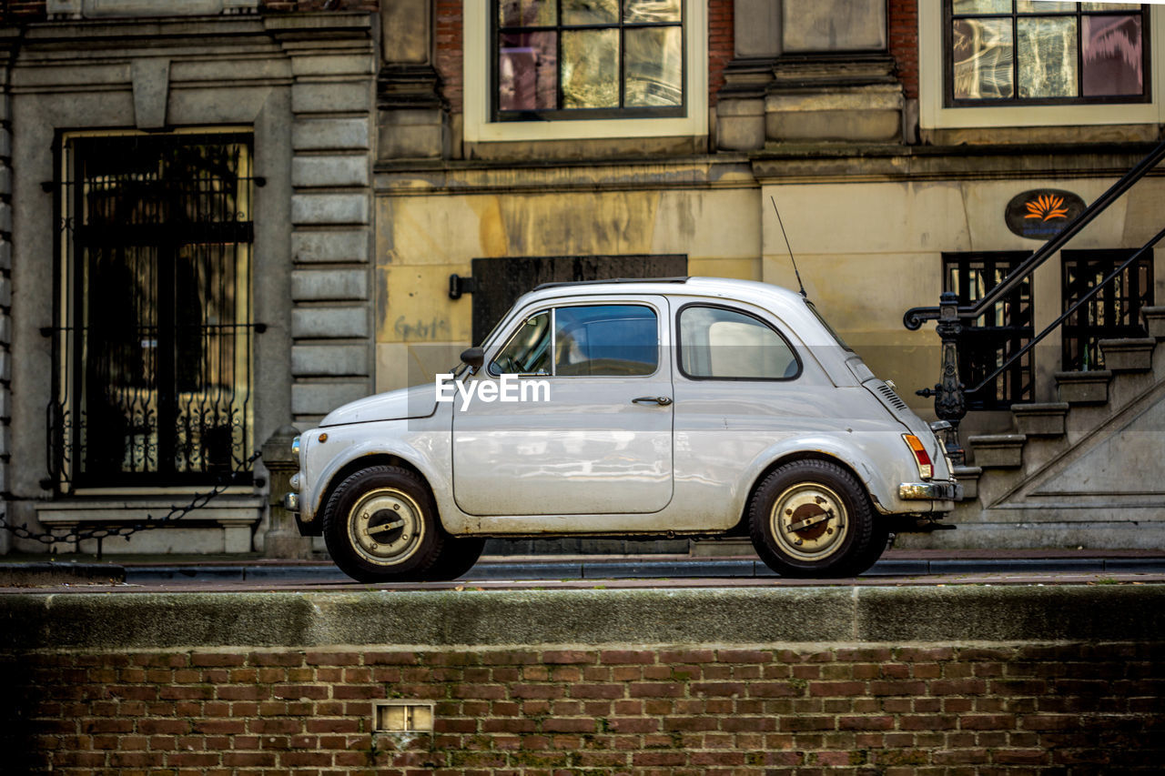 CAR PARKED ON STREET