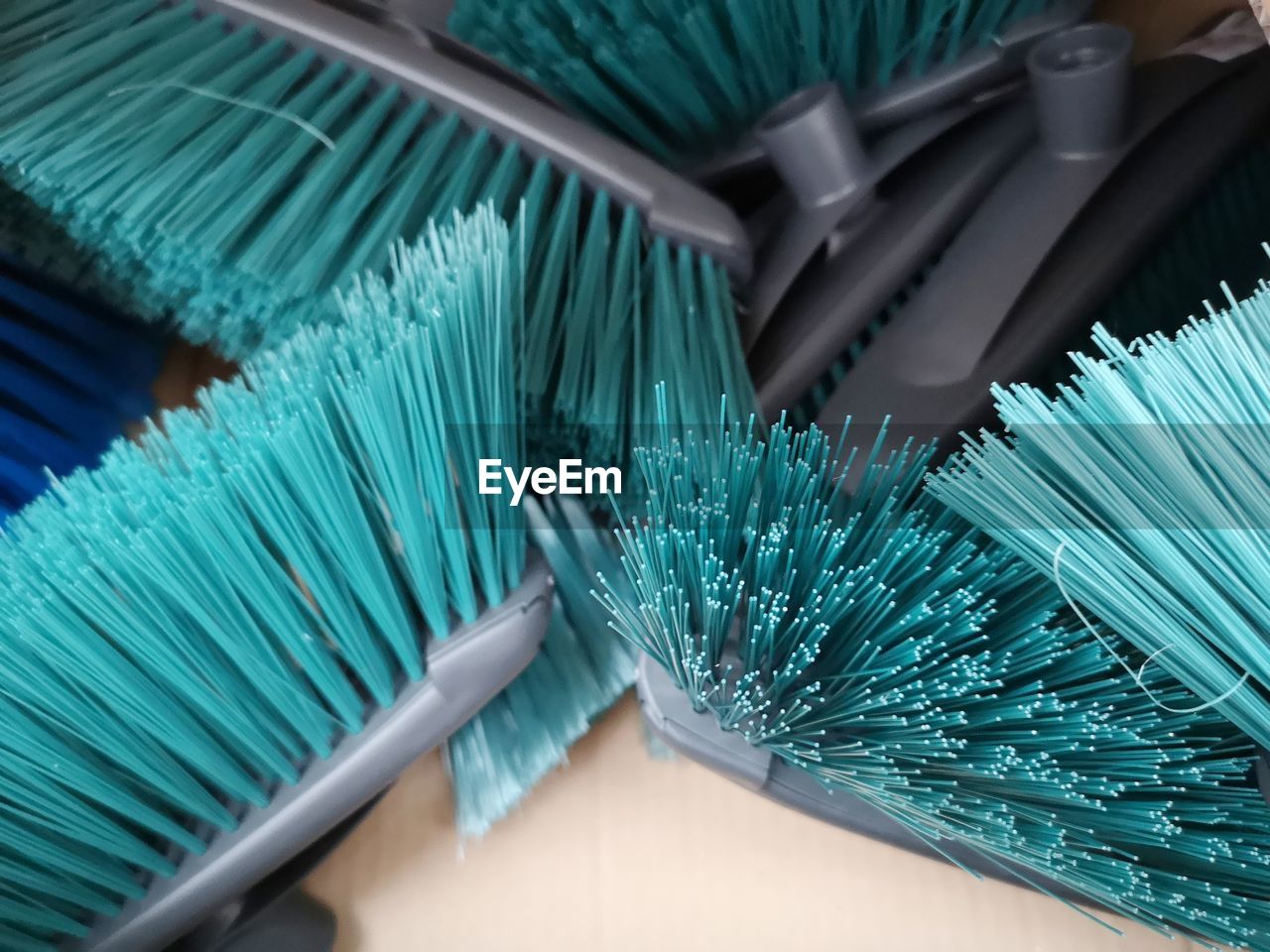 Plastic brooms without rod for sale