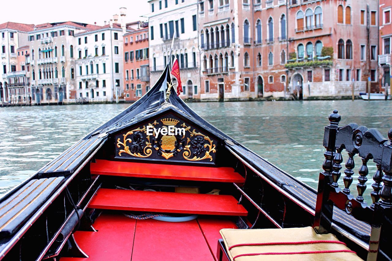 Gondola on grand canal