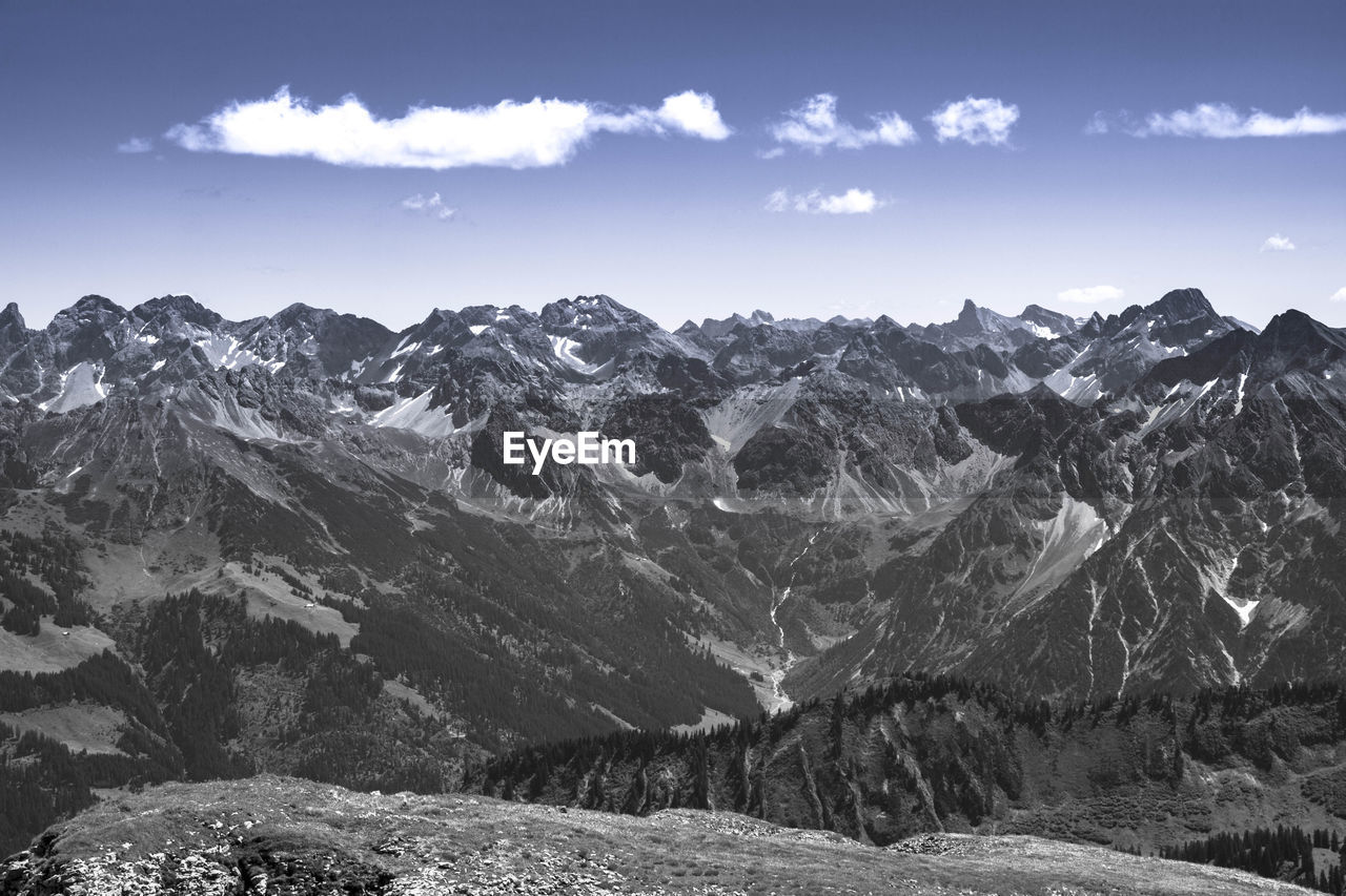 SNOWCAPPED MOUNTAINS AGAINST SKY