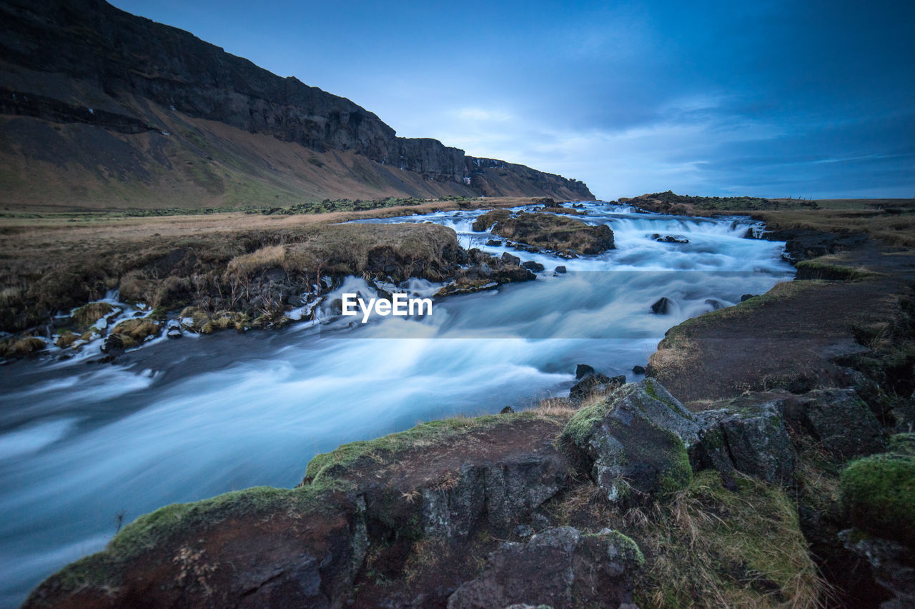 Scenic view of river