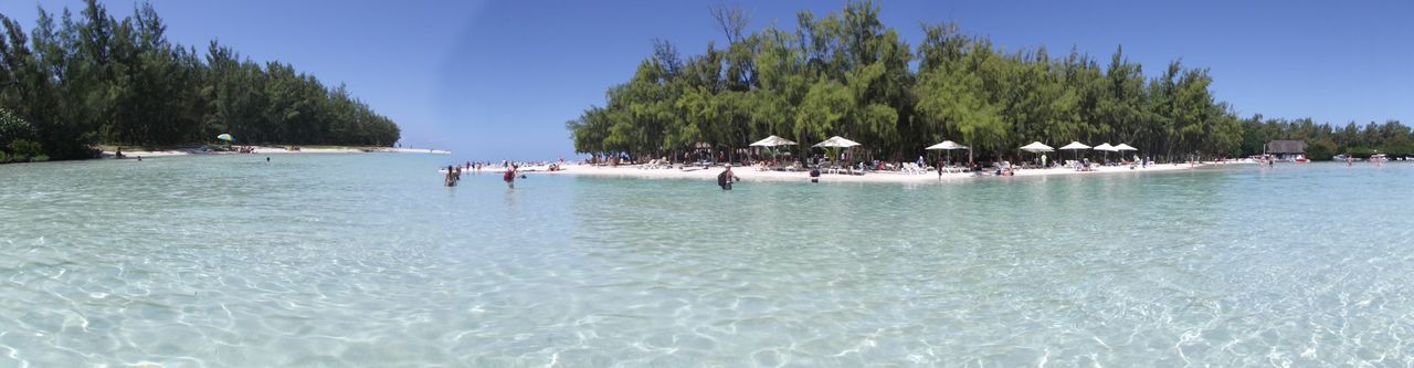 VIEW OF PEOPLE IN WATER