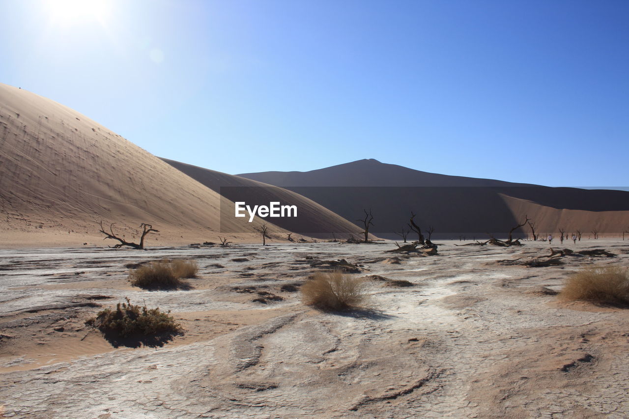 PANORAMIC VIEW OF DESERT AGAINST SKY