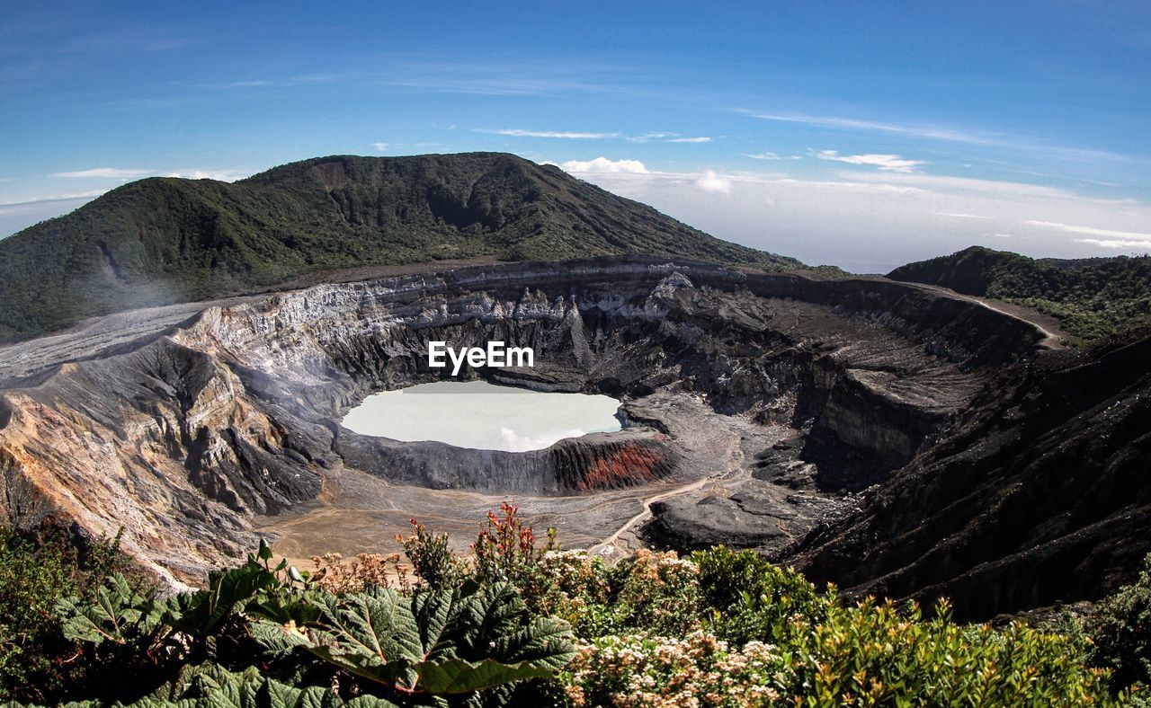 View of mountain against sky