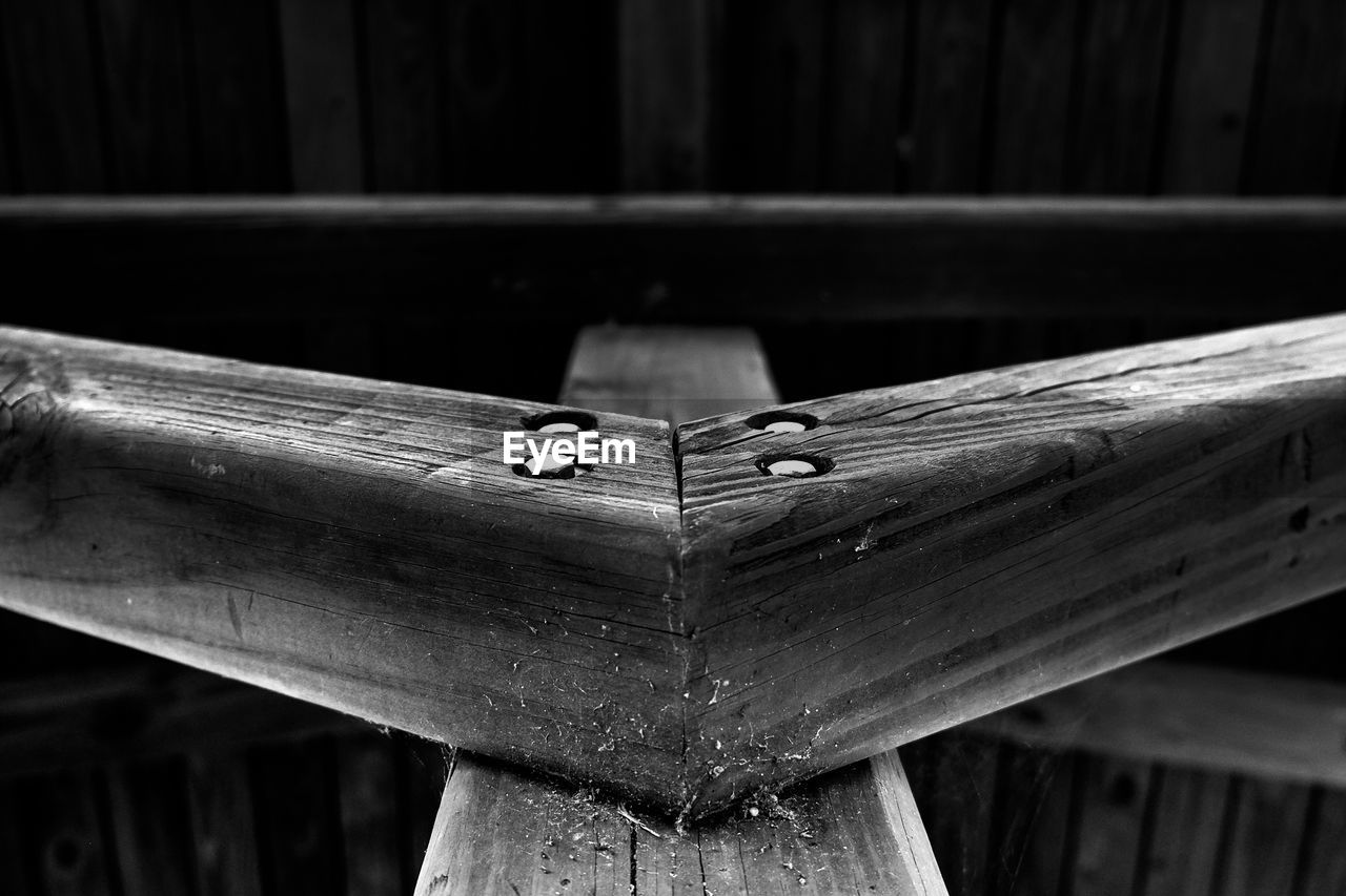 CLOSE-UP VIEW OF METAL
