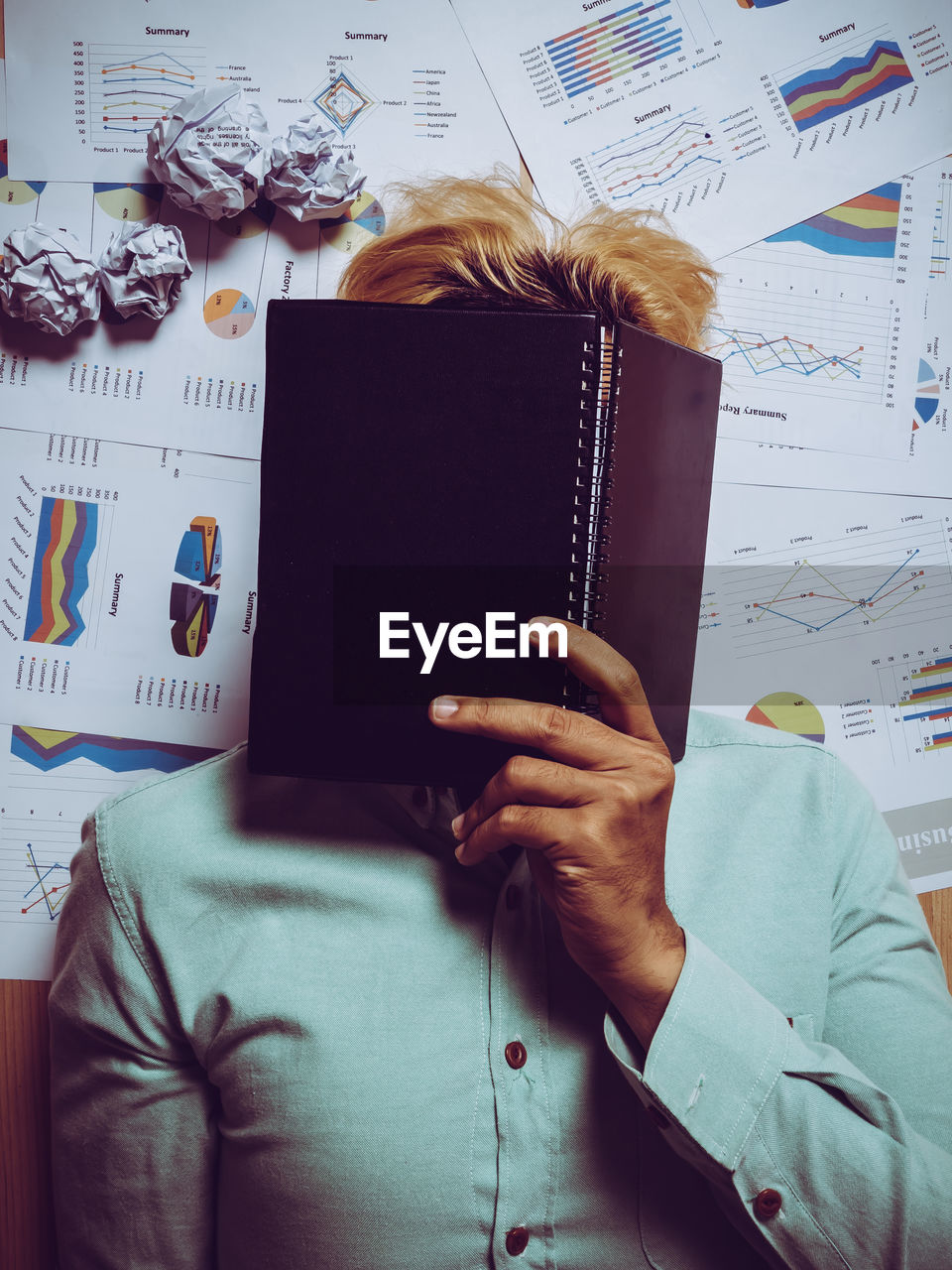 rear view of woman using digital tablet