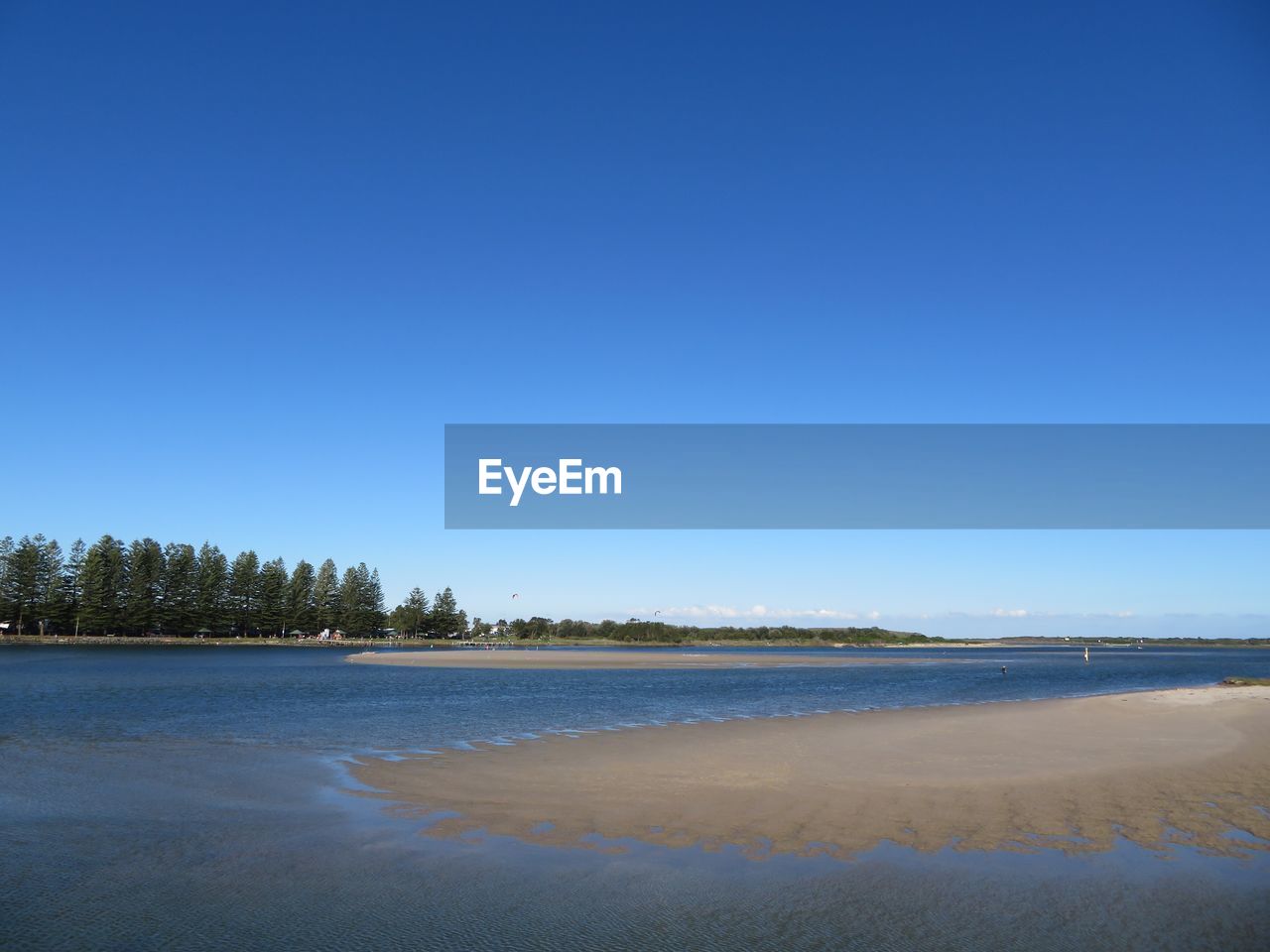 SCENIC VIEW OF BEACH AGAINST CLEAR SKY