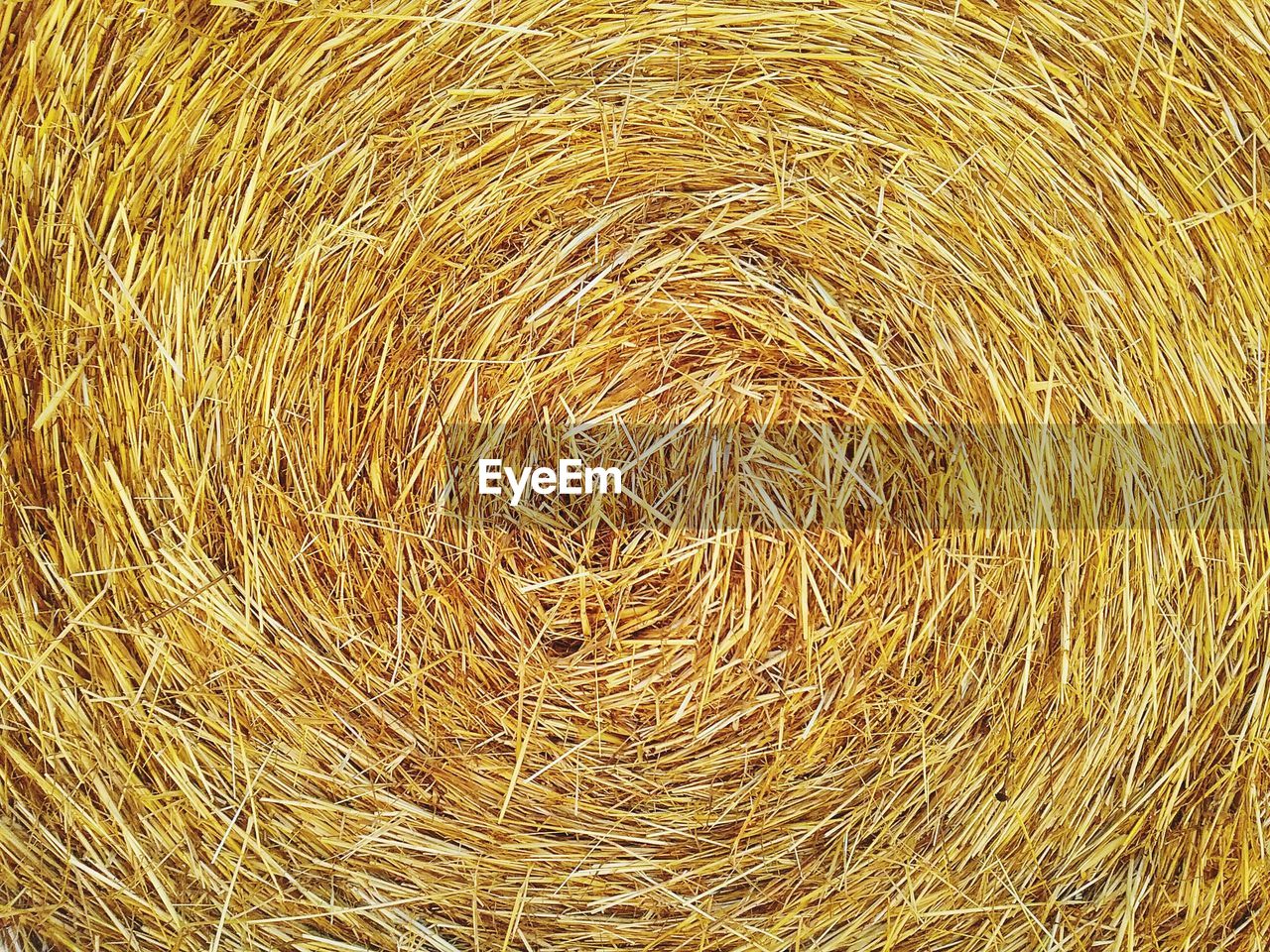 Full frame shot of hay bale