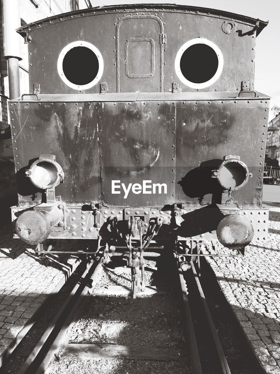 Old train bogie