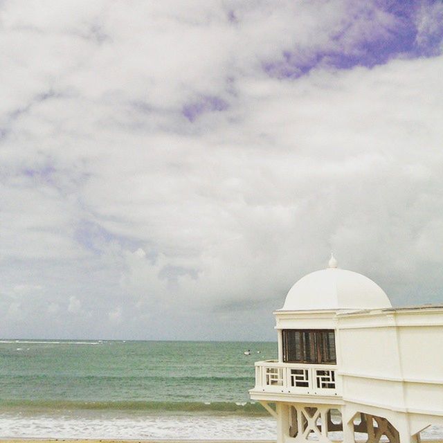 VIEW OF CLOUDY SKY OVER SEA