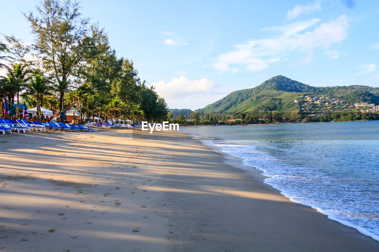 VIEW OF BEACH AGAINST SKY