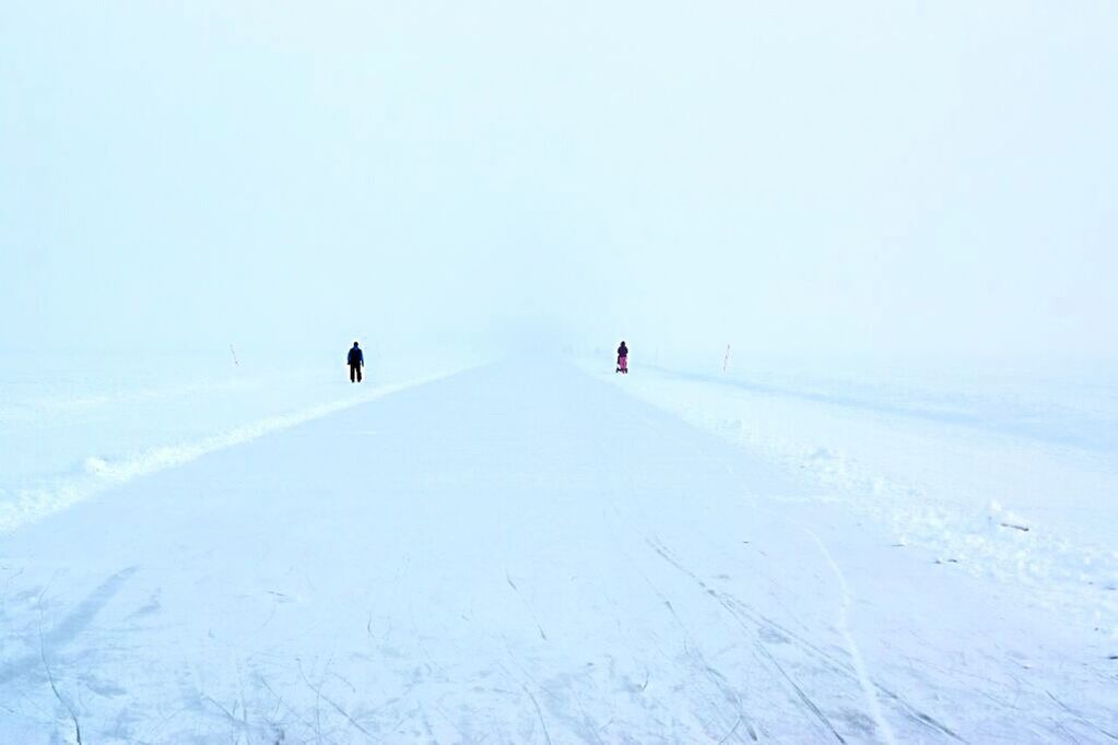 SNOW COVERED LANDSCAPE