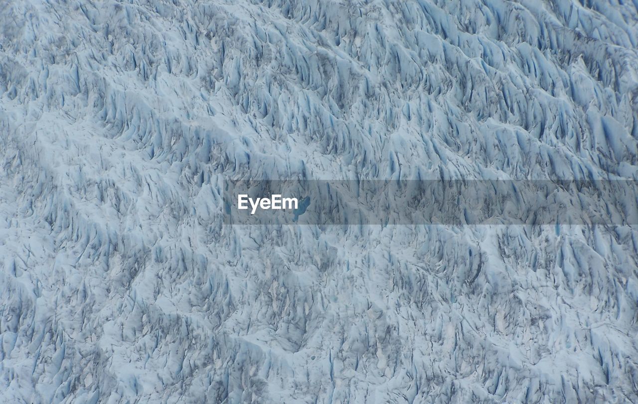 Full frame shot of snowcapped mountain