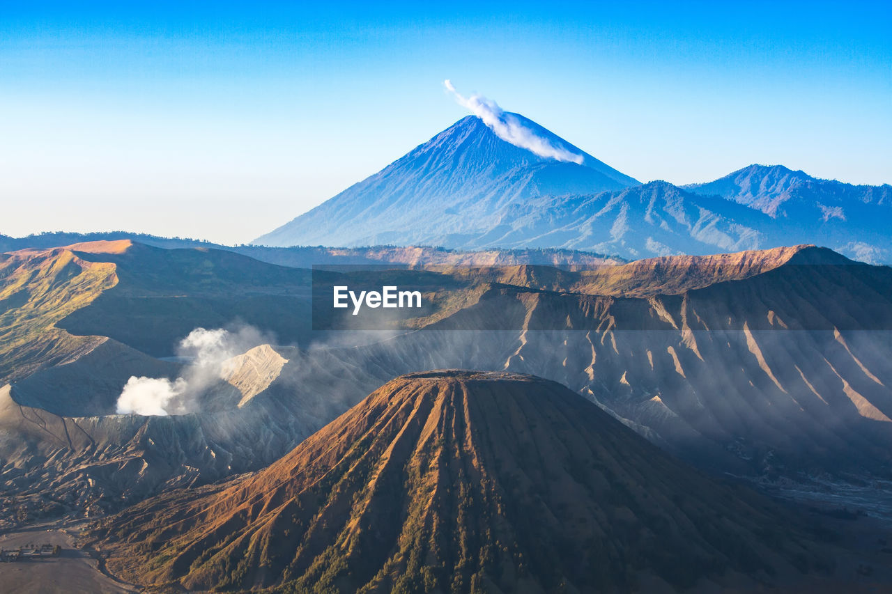  mt. bromo located in bromo tengger semeru national park, east java, indonesia.