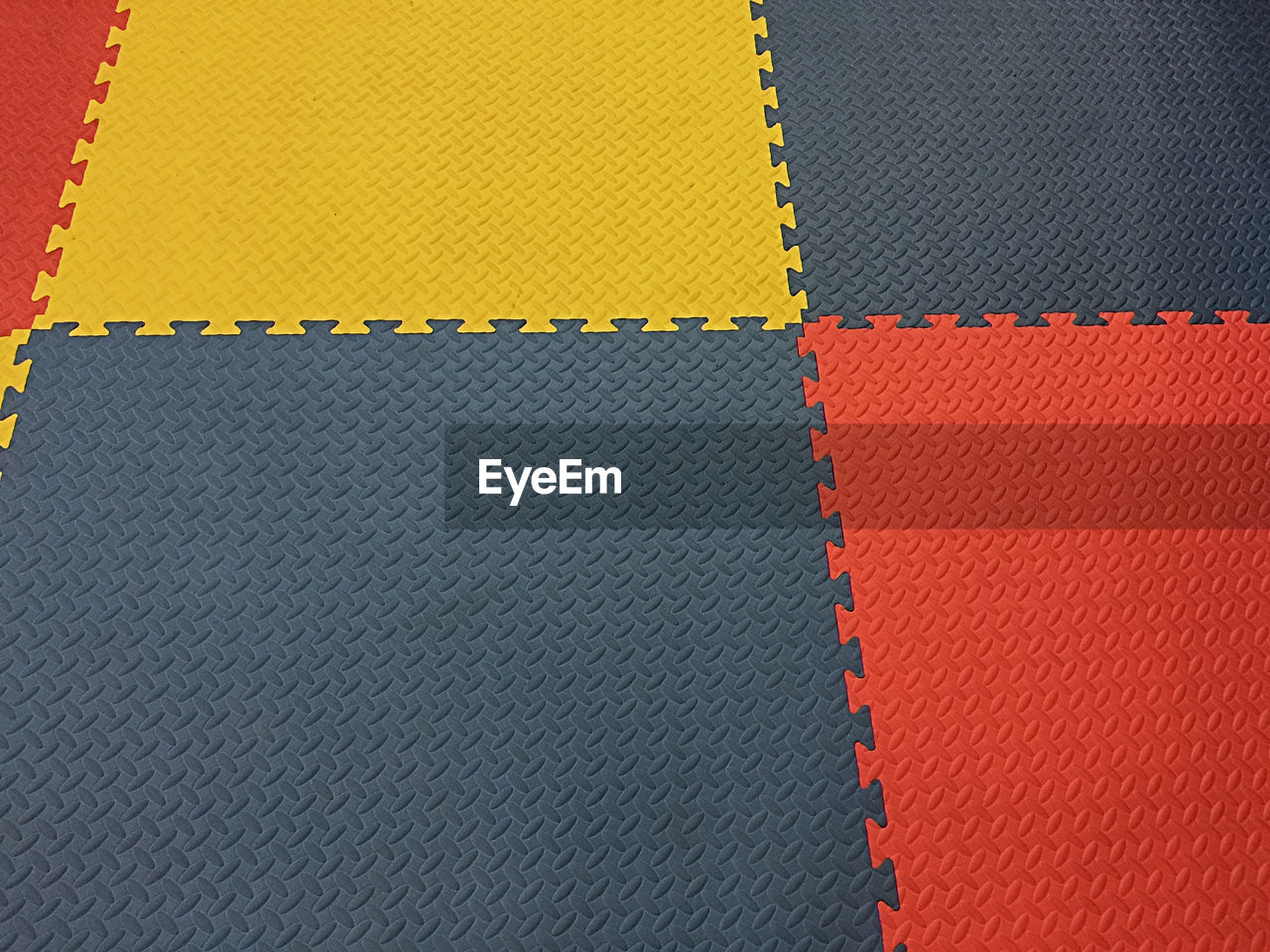Full frame shot of multi colored flooring