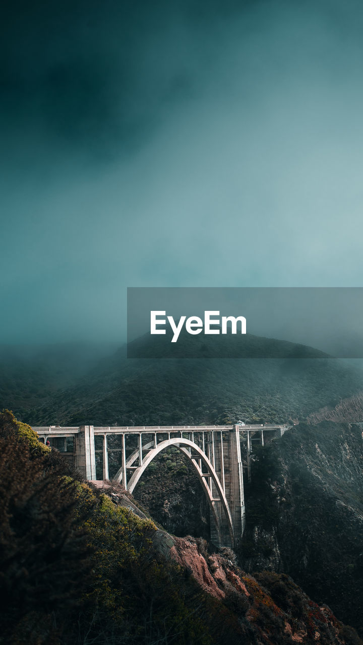 Bixby bridge in big sur, california