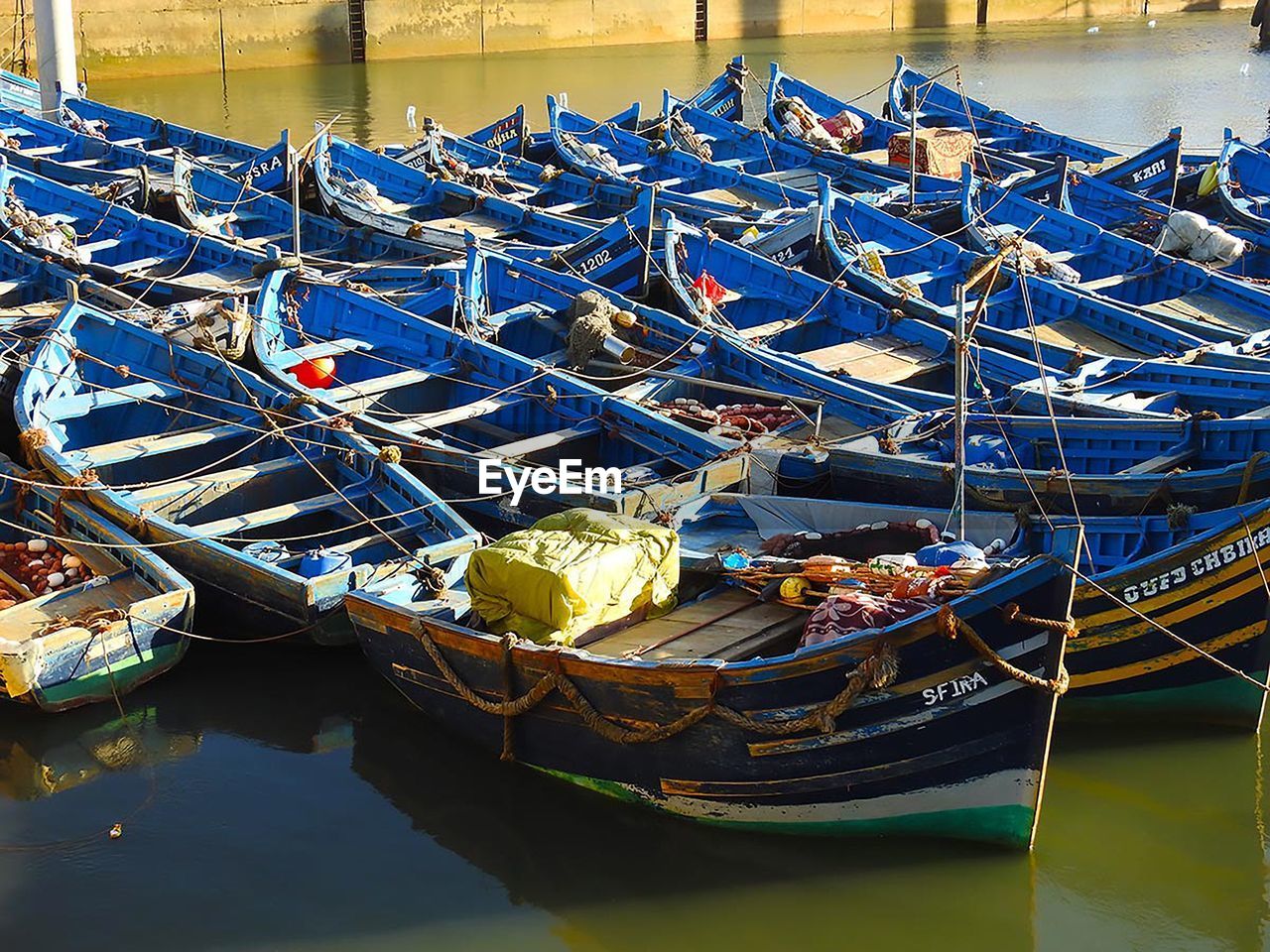 HIGH ANGLE VIEW OF HARBOR