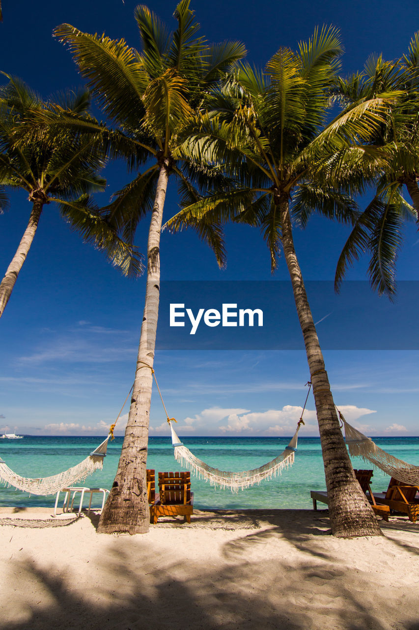 PANORAMIC VIEW OF BEACH AGAINST SKY